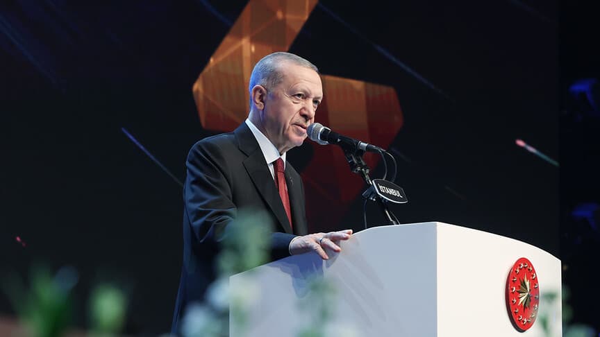 Cumhurbaşkanı Erdoğan: İklim meselesi, tıpkı savaş gibi insanlığın tamamını tehdit eden ciddi bir sorundur