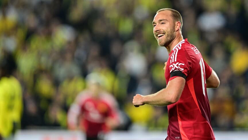Danimarkalı futbolcu Eriksen'in sağlık durumu iyileşiyor
