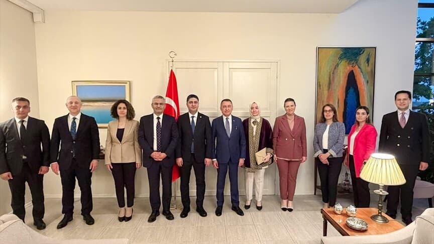 Fuat Oktay, Estonya'da Baltık Ülkeleri Dışişleri Komisyonları Toplantısına Katıldı