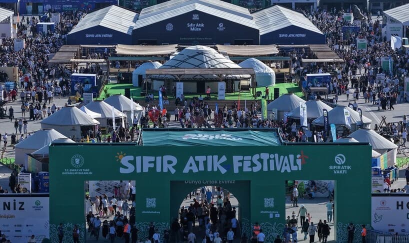 Sıfır Atık Festivali'ni 1 milyon kişi ziyaret etti