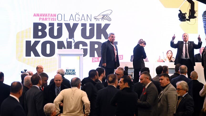 Anavatan Partisi Genel Merkez Kongresi iptal edildi
