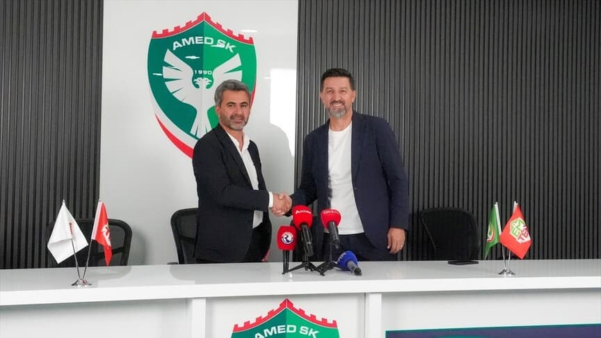 Amed Sportif Faaliyetler'in yeni teknik direktörü Besnik Hasi oldu