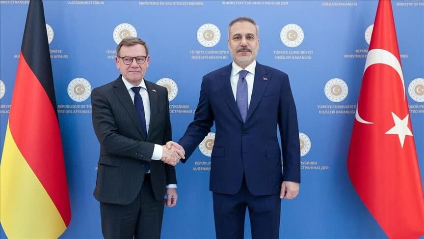 Dışişleri Bakanı Fidan, Almanya'nın Dışişleri Bakanı ile görüştü