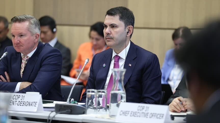 Bakan Kurum, COP31 kapsamında Almanya'da diplomatik görüşmeler yaptı