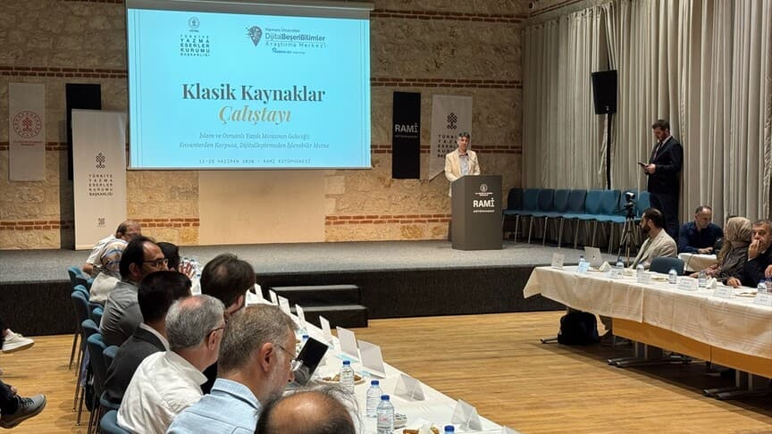 Klasik Kaynaklar Çalıştayı Rami Kütüphanesi'nde yapıldı