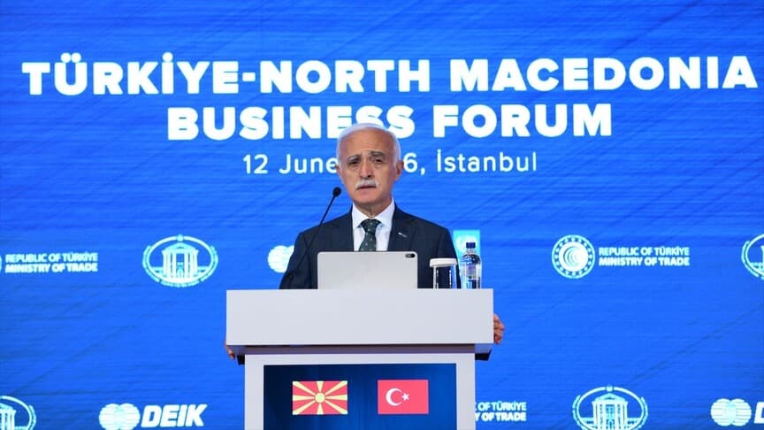 DEİK Başkanı Olpak: Kuzey Makedonya Türk şirketleri için önemli bir üretim merkezi
