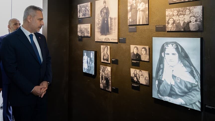 Dışişleri Bakanı Fidan, Ahıska Türkleri sergisinin açılışına katıldı