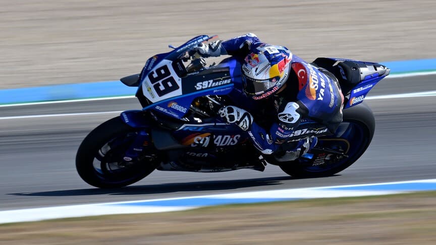 Bahattin Sofuoğlu, İtalya'daki Dünya Superbike Şampiyonası'nda 16. sırayı aldı