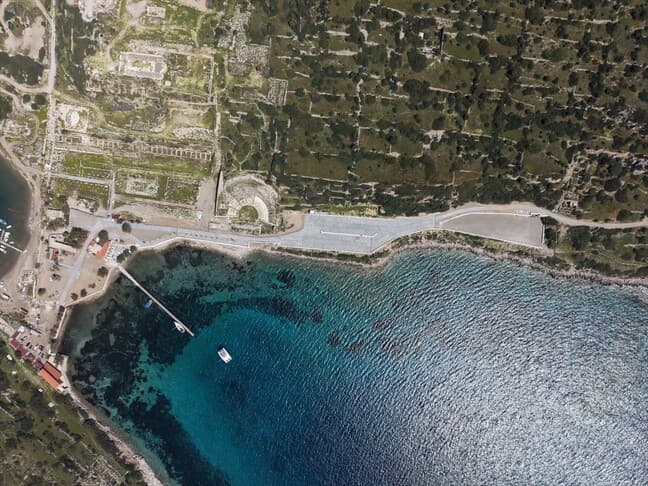Bakan Ersoy, Knidos Ören Yeri'ndeki çalışmaları duyurdu