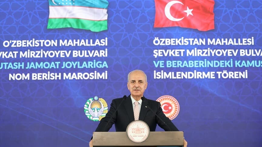 Kurtulmuş: Özbekistan Mahallesi, dostluğumuzun önemli bir simgesi
