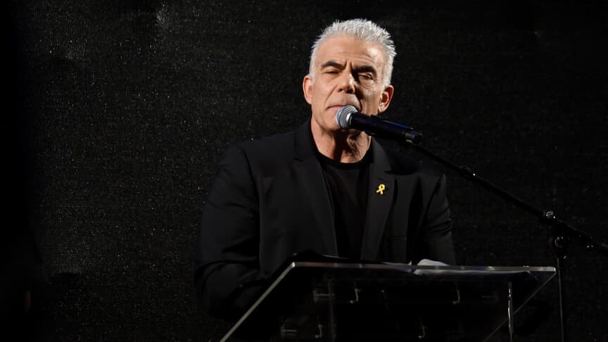 Lapid, ABD-İran anlaşmasının İsrail'in savaş hedeflerini etkilediğini söyledi