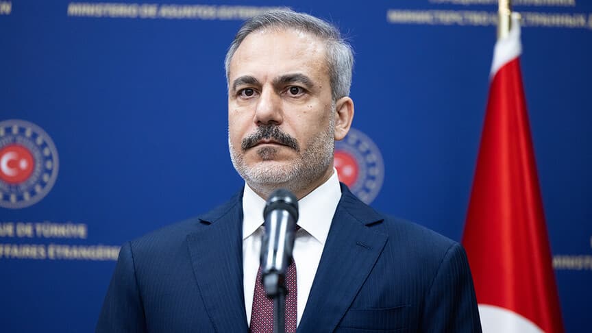 Dışişleri Bakanı Fidan, Kerkük Valisi Ağa'ya taziyelerini iletti