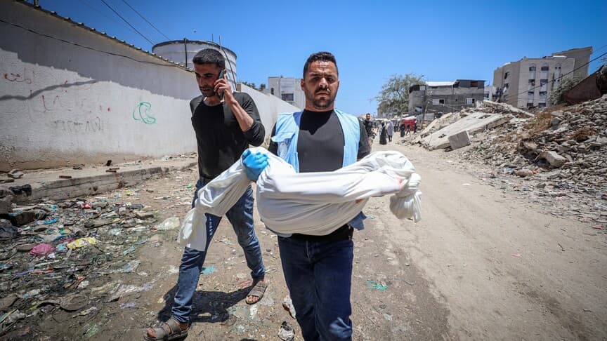 İsrail'in Gazze'deki saldırısında bir Filistinli kadın hayatını kaybetti