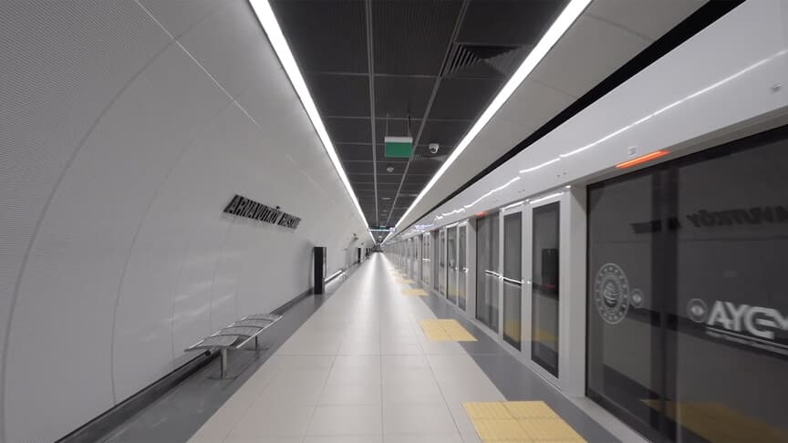 Halkalı-Arnavutköy Hattı 19 Haziran'da hizmete girecek