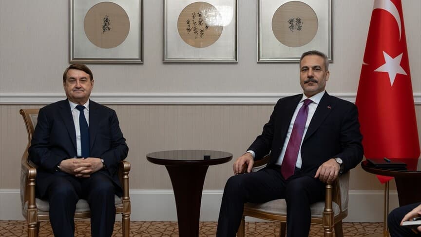 Dışişleri Bakanı Fidan, Rusya'nın danışmanlarını kabul etti