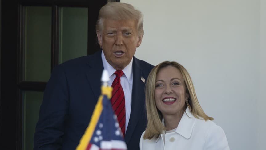 Meloni ve Trump arasında ilişkileri düzeltmek için görüşme yapıldı