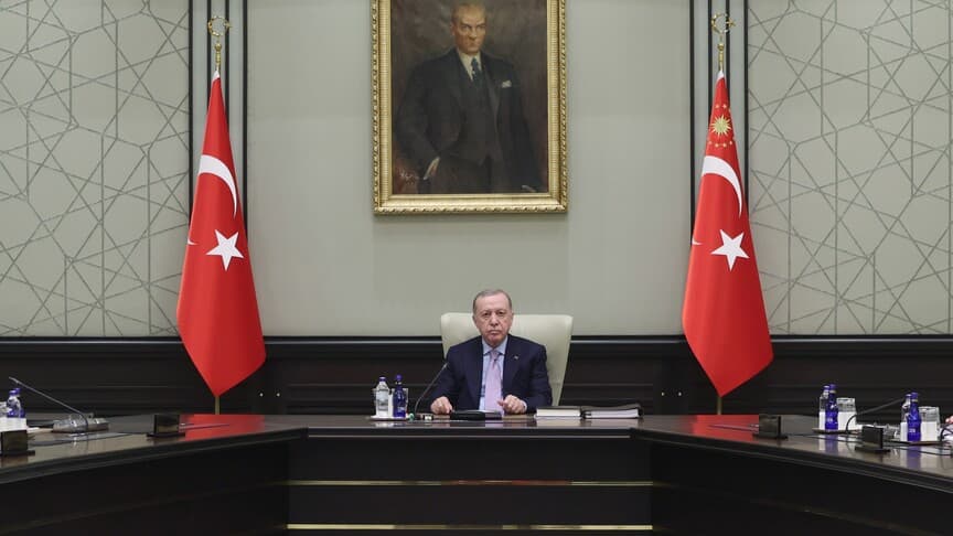 Milli Güvenlik Kurulu Cumhurbaşkanı Erdoğan başkanlığında toplandı