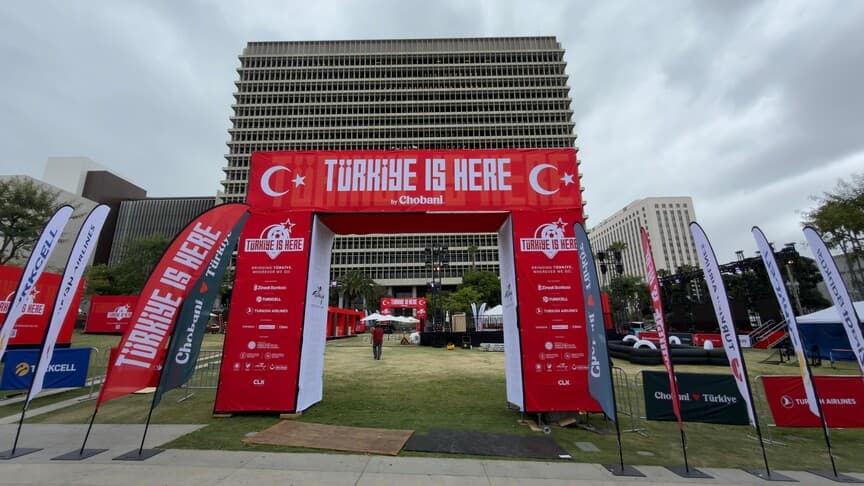 ABD'de Dünya Kupası için Türkiye'ye özel etkinlik alanı kuruldu