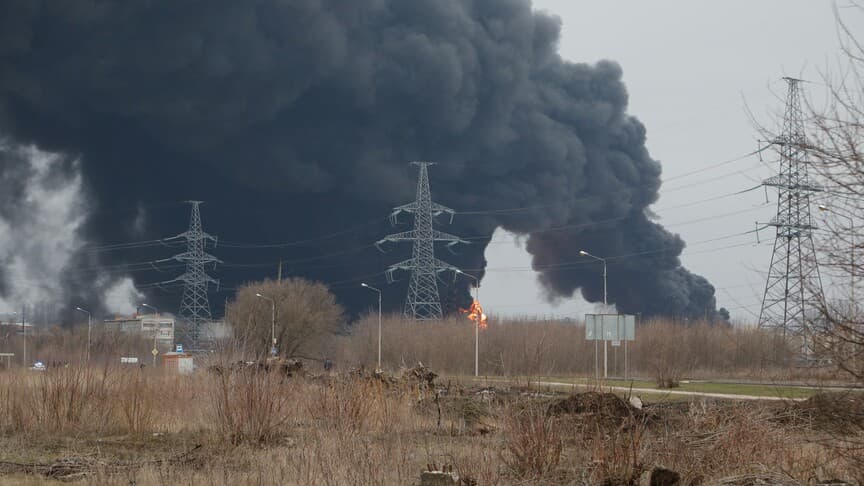 Moskova Petrol Rafinerisi İHA saldırısında hasar gördü