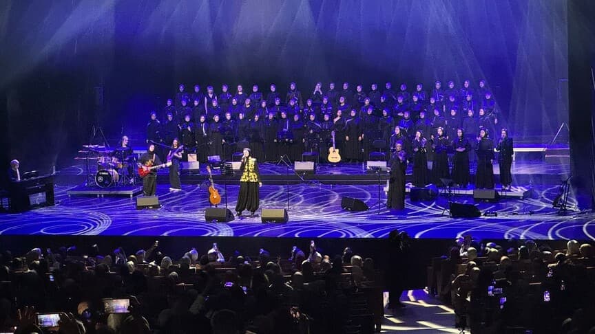 AKM'de Dünyadan Kadın Sesleri Konseri Yapıldı