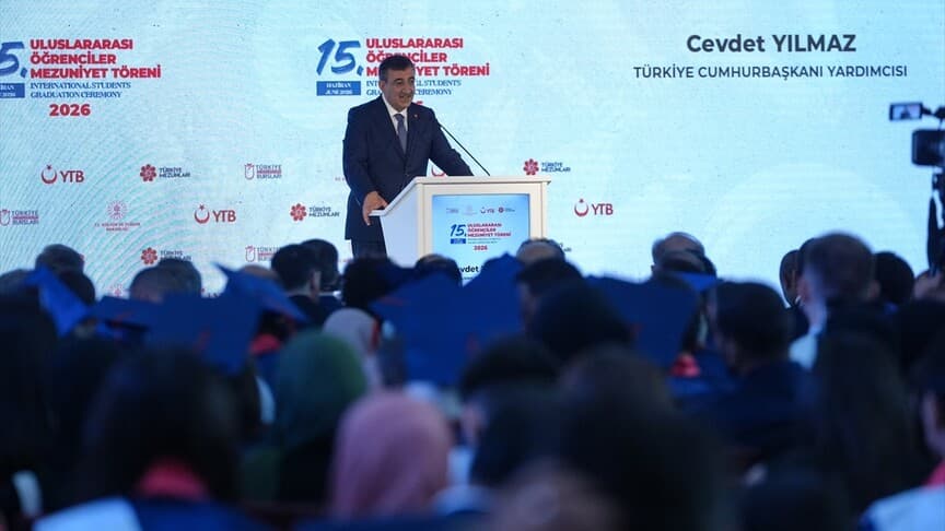 Cumhurbaşkanı Yardımcısı Yılmaz, Gazze'deki zulmü kınadı