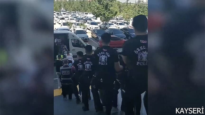 Kayseri'de uyuşturucu operasyonunda 211 kişi tutuklandı