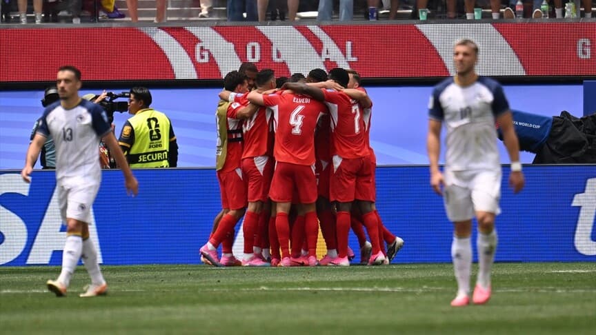 İsviçre, Bosna Hersek'i 4-1 yenerek galip geldi