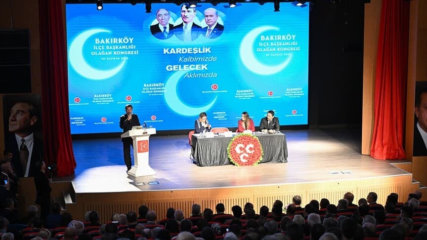 MHP'nin Bahçelievler ve Bakırköy ilçe kongreleri yapıldı