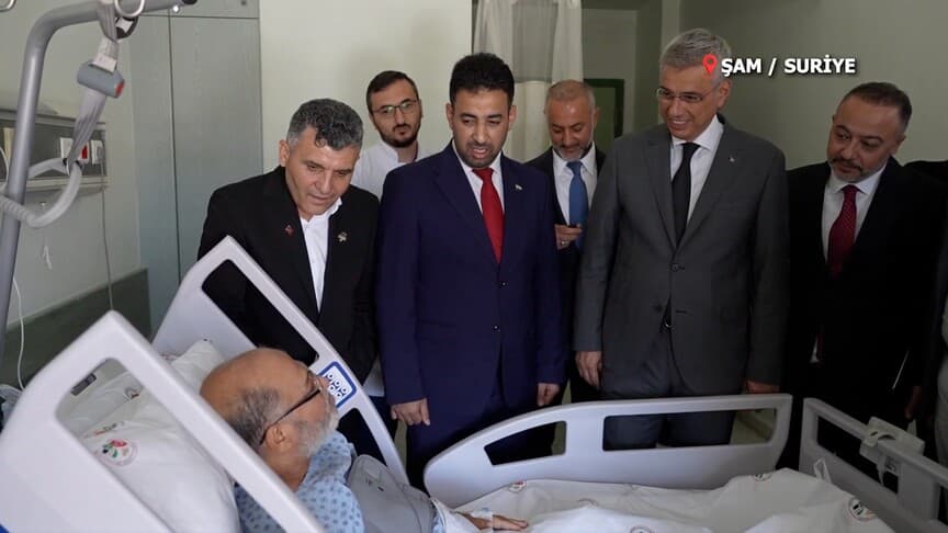 Şam Kalp Hastanesi'nde ilk 5 ayda binlerce hasta tedavi edildi