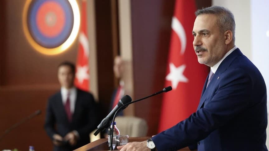 Dışişleri Bakanı Hakan Fidan, MGK Genel Sekreterliğinde konuşma yaptı