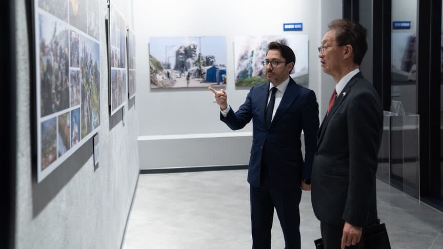Japonya'nın Ankara Büyükelçisi Tamura Anadolu Ajansı'nı ziyaret etti