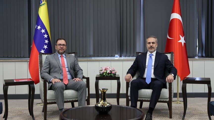 Dışişleri Bakanı Fidan, Venezuela ile deprem yardımı hakkında görüştü