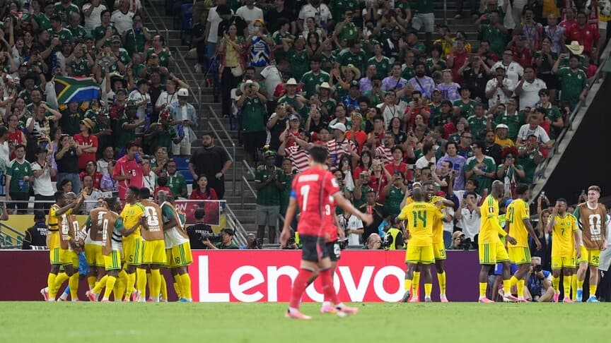 Güney Afrika, Güney Kore'yi 1-0 mağlup etti