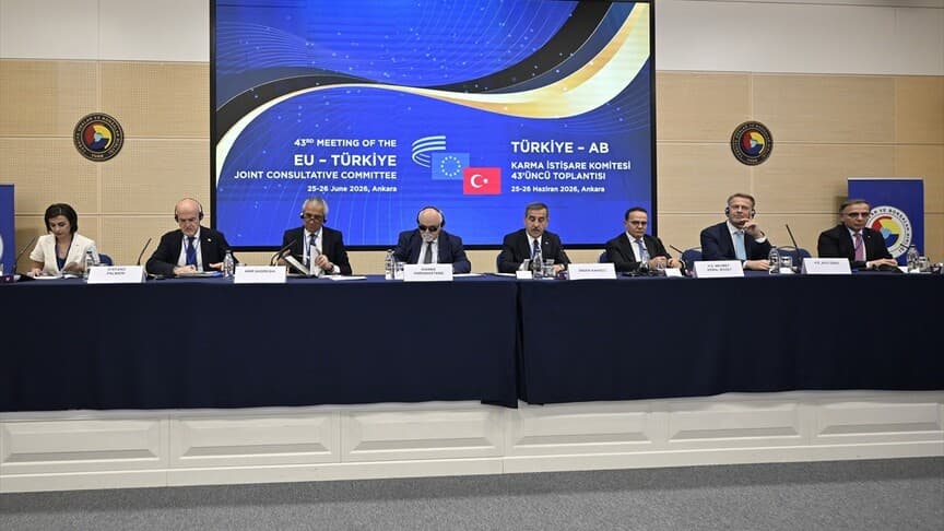 Türkiye-AB Karma İstişare Komitesi 43. Toplantısı Ankara'da başladı