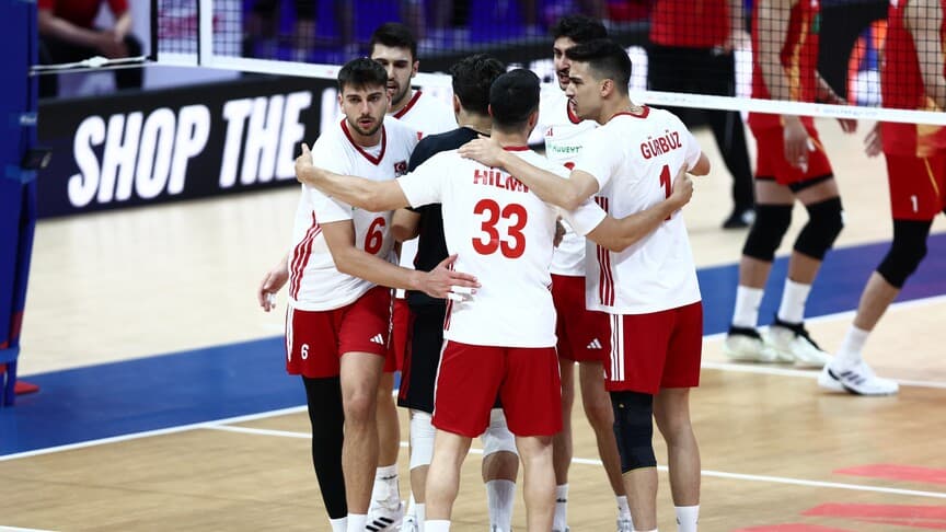 A Milli Erkek Voleybol Takımı, yarın Arjantin ile karşılaşacak