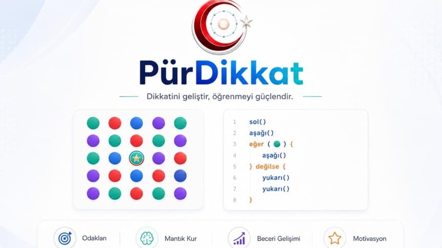 MEB, 'PürDikkat' adlı dijital dikkat geliştirme oyununu kullanıma sundu