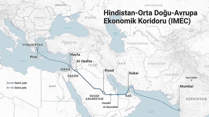 Suudi Arabistan, IMEC için Suriye üzerinden yeni bir rota inceliyor