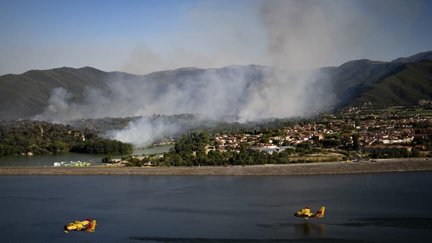 Fransa, sıcak hava dalgası ve yangınlarla mücadele ediyor