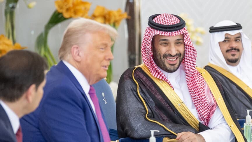 Bin Selman ve Trump, deniz ulaşım güvenliğini görüştü
