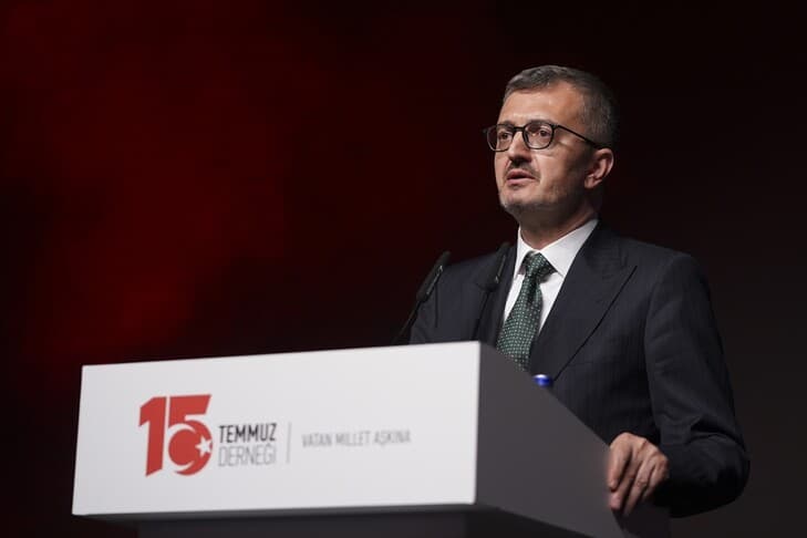 İletişim Başkanı Duran, 15 Temmuz Derneği programına katıldı