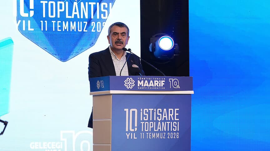 Bakan Tekin, Türkiye Maarif Vakfı'nın 10. yılını kutladı