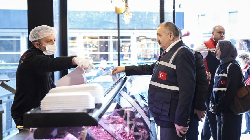 Tarım ve Orman Bakanlığı, Haziran'da 127 bin gıda işletmesini denetledi