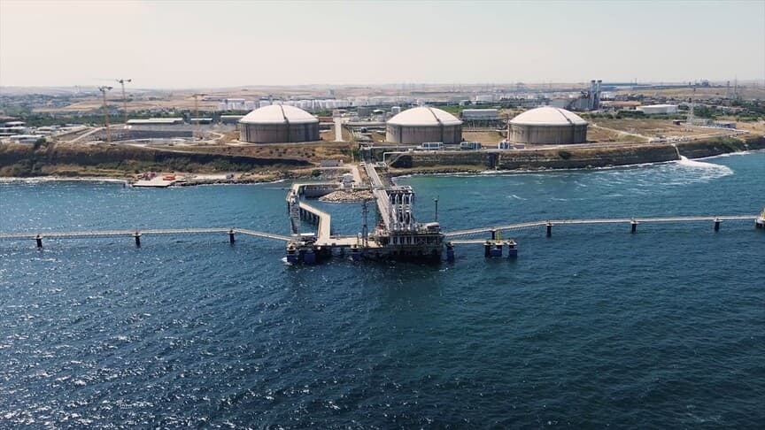 Marmaraereğlisi LNG Terminali'nin depolama kapasitesi artıyor
