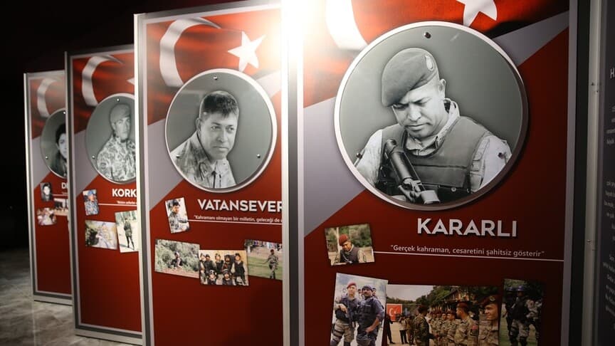 Şehit Halisdemir'in anıları kültür merkezinde sergileniyor