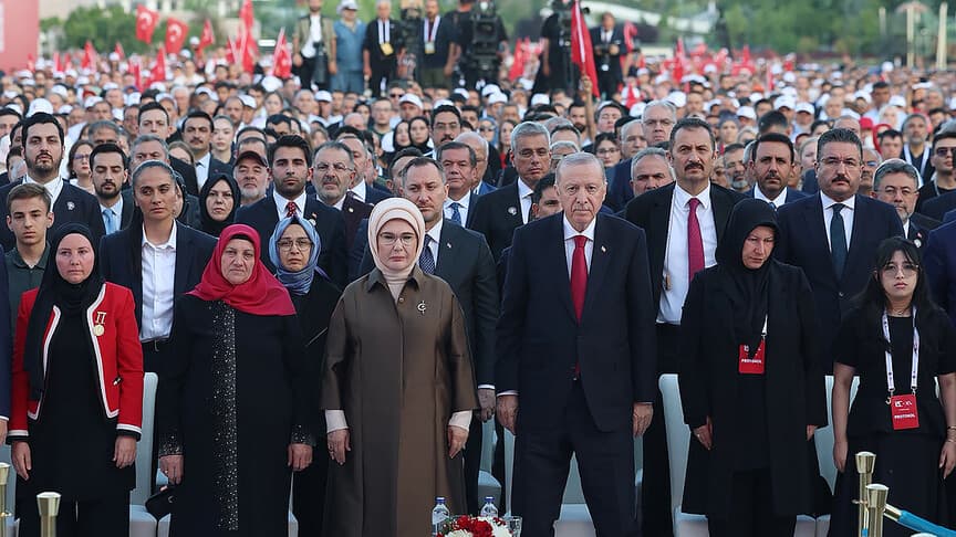 Emine Erdoğan, 15 Temmuz'un önemini vurguladı