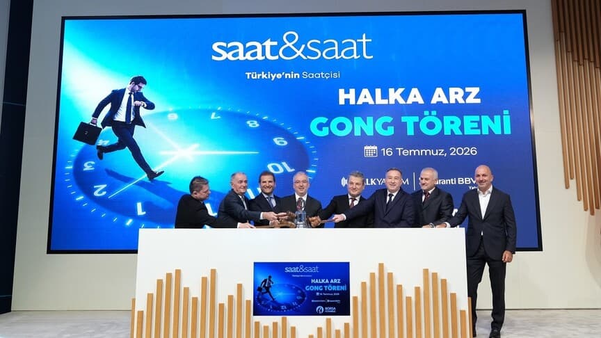 Saat ve Saat Sanayi ve Ticaret AŞ, Borsa İstanbul'da işlem görmeye başladı