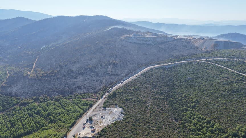 Manisa ve Muğla'daki orman yangınları kontrol altına alındı