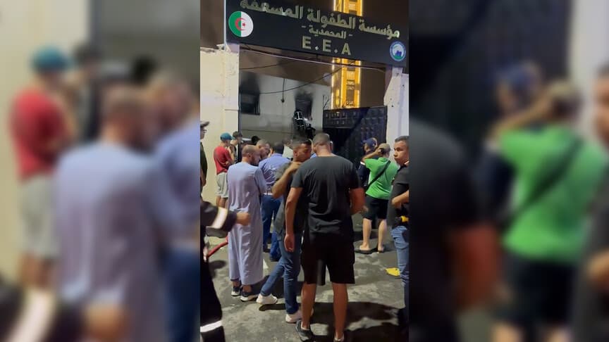 Cezayir'deki yetimhanede yangın: 11 çocuk hayatını kaybetti