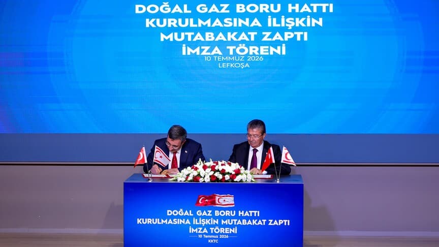 Türkiye ve KKTC doğal gaz hattı projesi Doğu Akdeniz'de ticareti artırabilir
