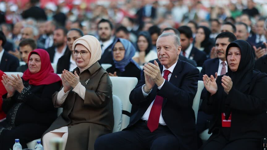 Emine Erdoğan, 15 Temmuz programında milletin iradesini vurguladı